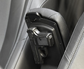 how to hide a gun in a car with a gun magnet in the center console