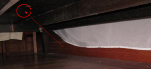 where to install underneath the bed