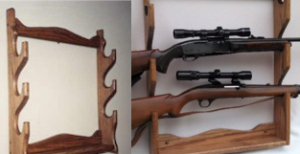 how to mount your guns on the wall with gun rack