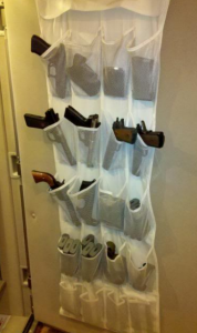 firearm door organizer