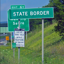 crossing the state border