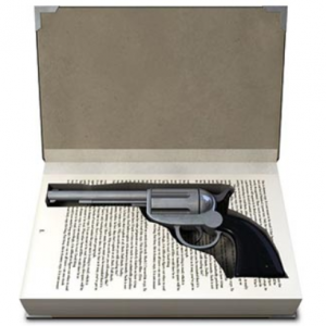 gun in book