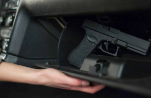 concealing gun in car